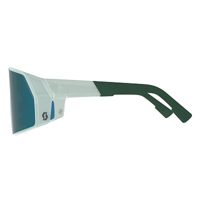 Превью  Велоочки SCOTT Pro Shield Mineral Blue, Линзы: Green Chrome (289232-7240121)